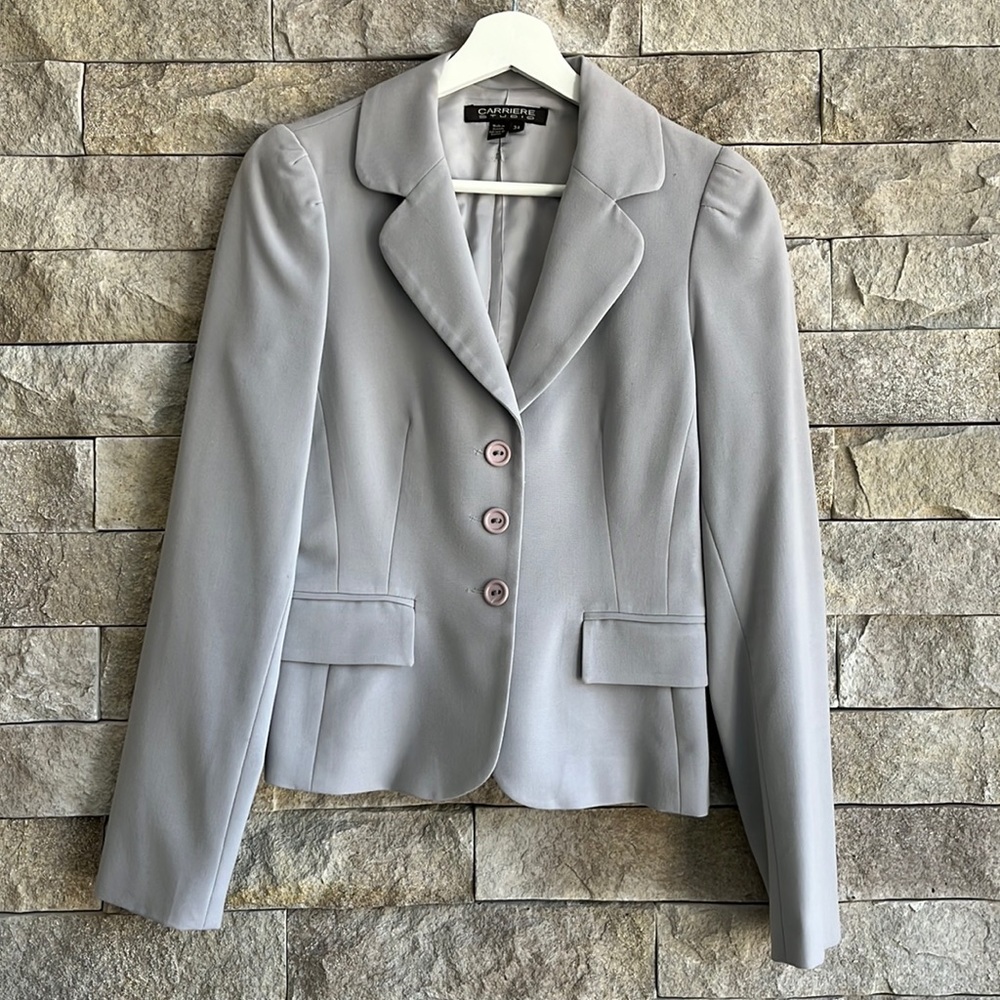 Carrière Studio grey blazer